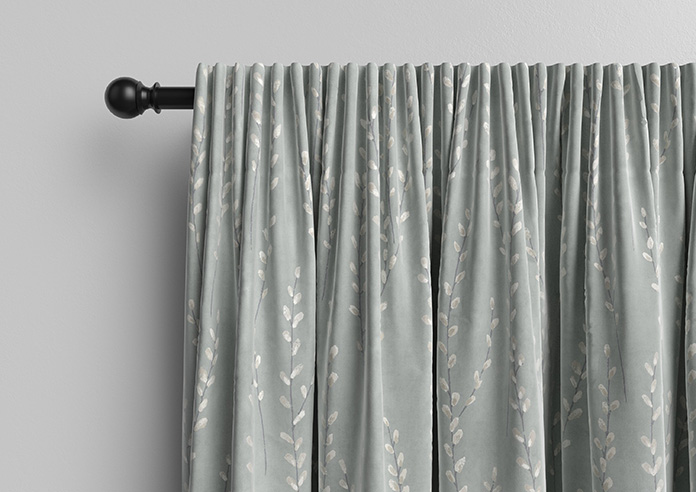 Willow Field, Slate - Made to Measure Curtains - Image 10